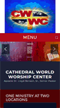 Mobile Screenshot of cathedralworldworship.org